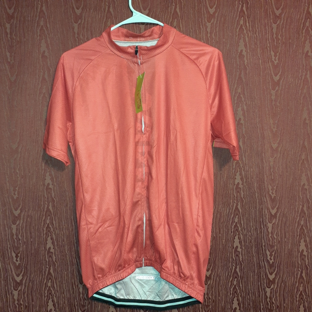 NWT MAVIC CYCLING/JOGGING/RUNNING FULL ZIP CLOSURE SHIRT XL